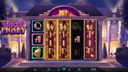 The Great Pigsby Dream Drop slot screenshot 2