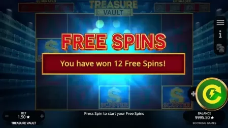Treasure Vault slot screenshot 3