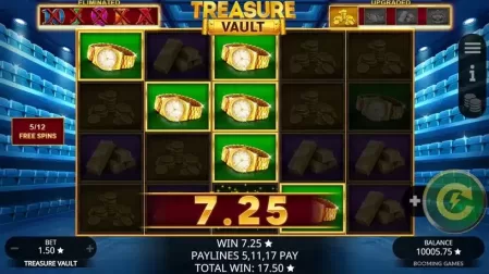 Treasure Vault slot screenshot 5