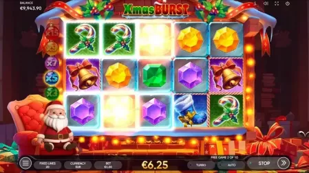 Xmas Burst slot screenshot 6