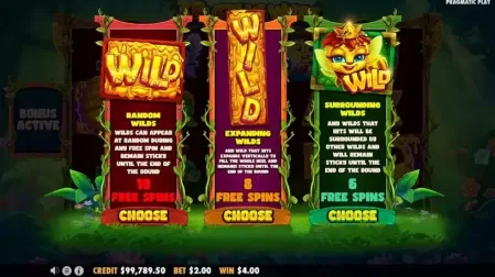 3 Buzzing Wilds slot screenshot 1