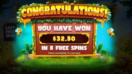 3 Buzzing Wilds slot screenshot 5