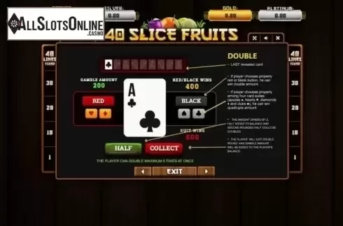 Risk. 40 Slice Fruits from Betsense
