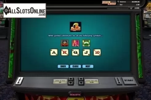 Paytable 4. 6 Appeal from Realistic