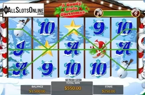 Game workflow 2. A Candy Girls Christmas from Maverick
