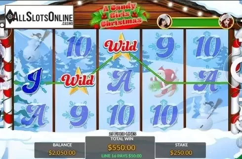 Game workflow 3. A Candy Girls Christmas from Maverick