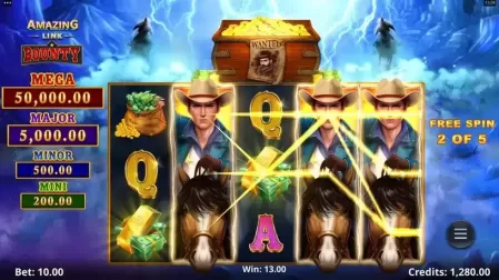 Amazing Link Bounty slot screenshot 6