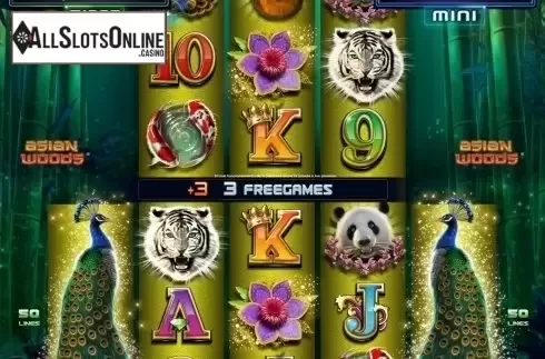 Free Spins. Asian Woods from ZITRO