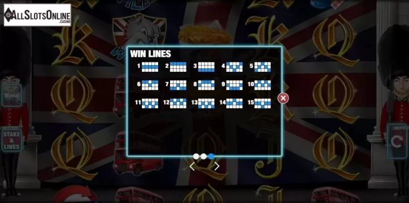 Paytable 3. Best of British from Nektan