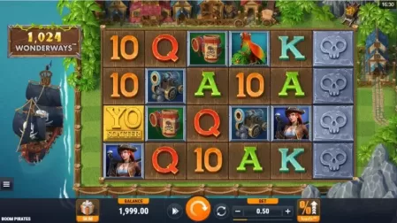 Boom Pirates slot screenshot 1