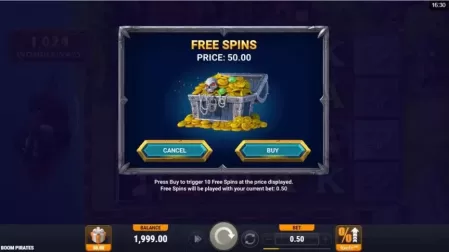 Boom Pirates slot screenshot 2