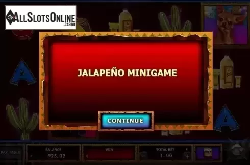 Bonus Game Win Screen
