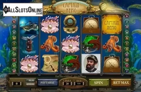 Screen4. Captain Nemo from Amaya