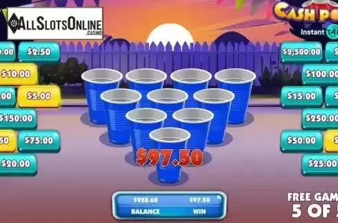 Win Free Games screen