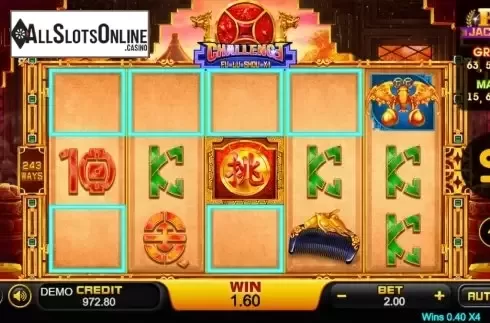 Win Screen 3. Challenge Fu Lu Shou Xi from PlayStar