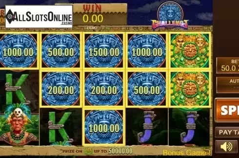 Win Screen . Challenge Mayan Calendar from PlayStar