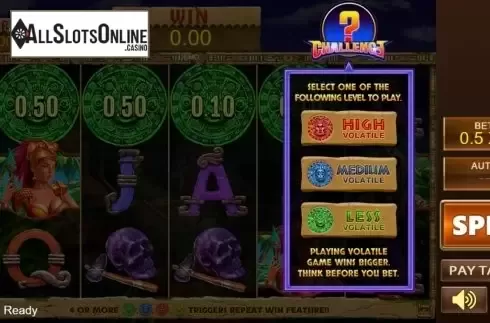 Reel Screen. Challenge Mayan Calendar from PlayStar