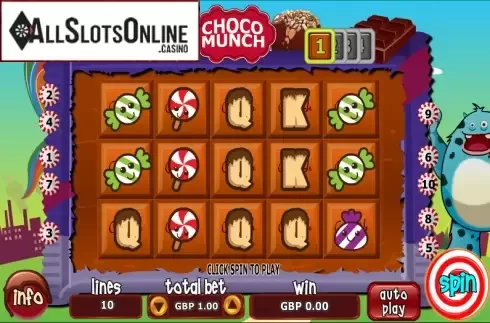 Screen3. Choco Munch from Playtech