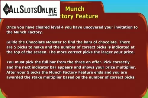 Screen6. Choco Munch from Playtech