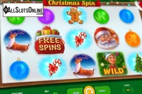 Reel Screen. Christmas Spin from NetoPlay