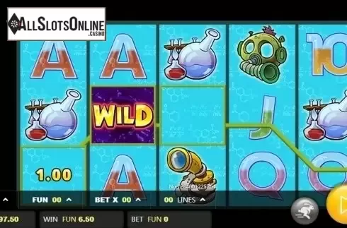 Wild Win screen. Crazy Scientist (JDB168) from JDB168