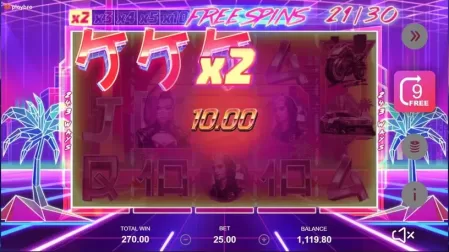 Cyberprize slot screenshot 5