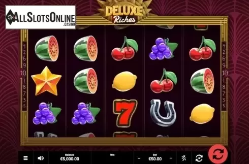 Reel Screen. Deluxe Riches from Mighty Finger