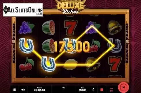 Win Screen 1. Deluxe Riches from Mighty Finger