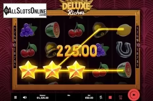Win Screen 4. Deluxe Riches from Mighty Finger