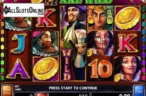 Screen 2. Doubloon Real from Casino Technology
