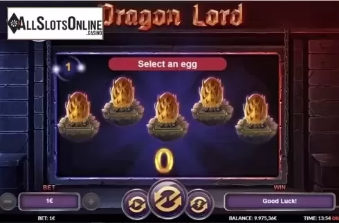 Bonus game screen