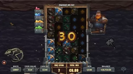 Dwarf Mine slot screenshot 5