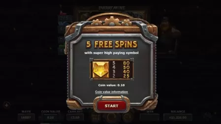 Dwarf Mine slot screenshot 6