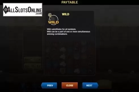 Paytable 2. Epic Gladiators from Evoplay Entertainment