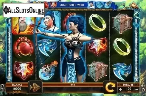 Expanding Sympbols screen. Fantasy from FUGA Gaming