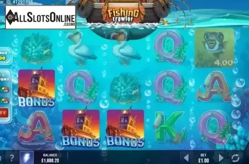 Free Spins screen