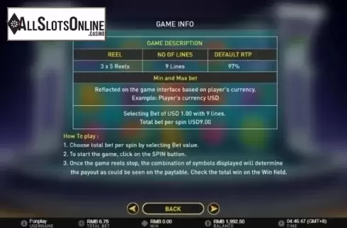 Game Info. Fountain of Fortune (GamePlay) from GamePlay