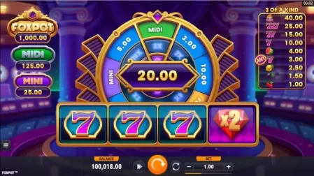 Foxpot slot screenshot 2