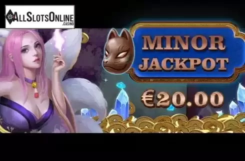 Minor Jackpot screen