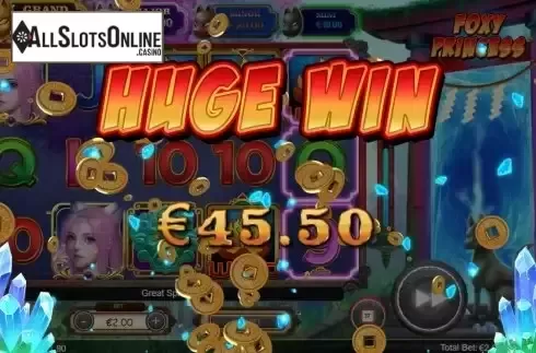 Huge Win screen