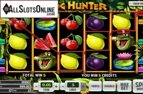 Reels. Frog Hunter from Betsoft