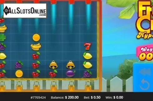 Reel Screen. Fruit Crush from Concept Gaming