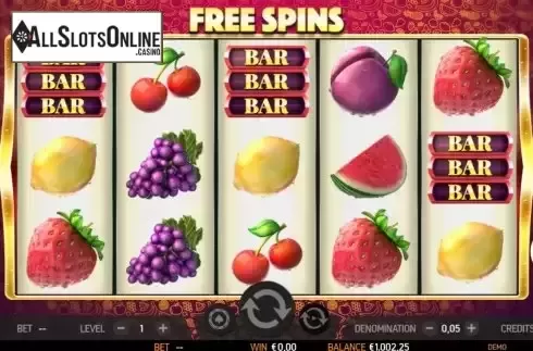 Free Spins screen 2