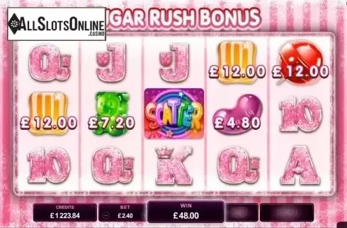 Screen 8. Fruit vs Candy from Microgaming