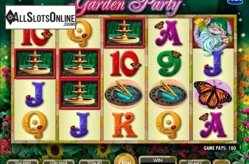 Screen9. Garden Party from IGT