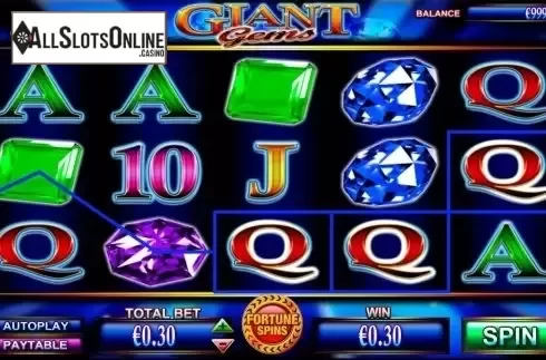 Screen9. Giant Gems from Betdigital