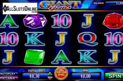 Screen7. Giant Gems from Betdigital