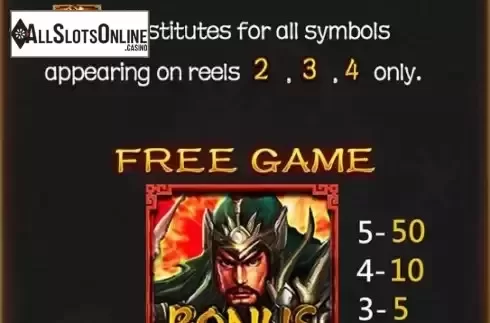 Wild and Scatter Symbols Screen
