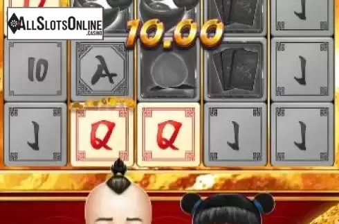 Win Screen. Golden Children from Radi8