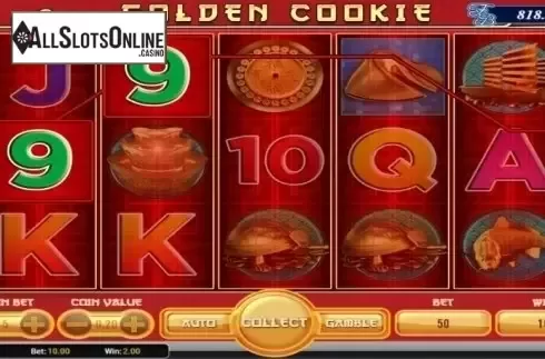 Win screen. Golden Cookie from AlteaGaming